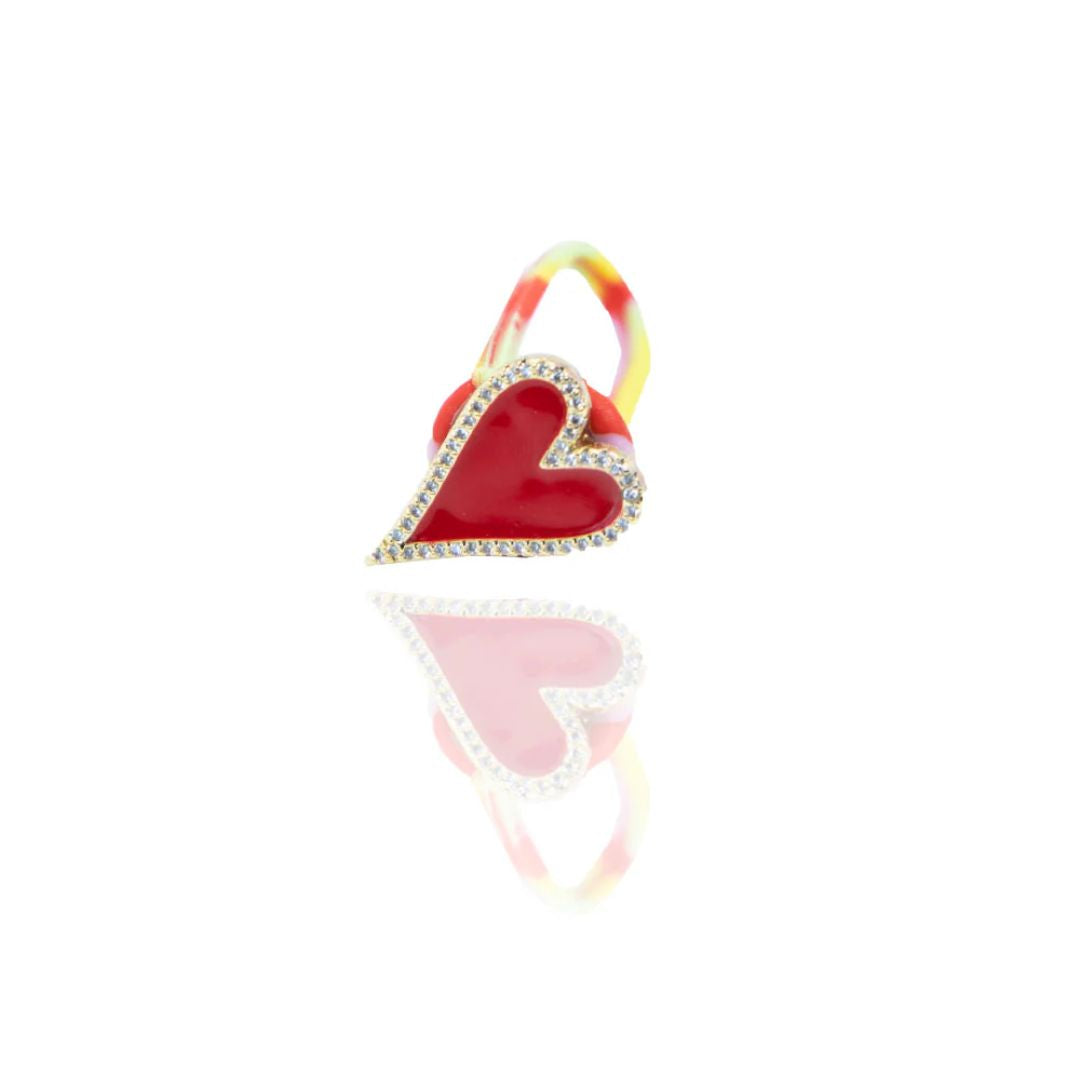 Shoe Charm Happy Heart