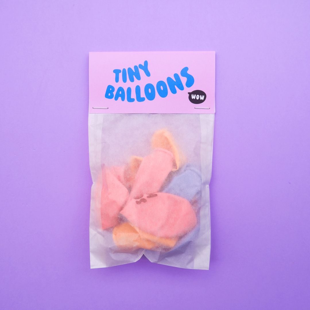 Schulkind Luftballon Set rosa-Mix 6 Stück