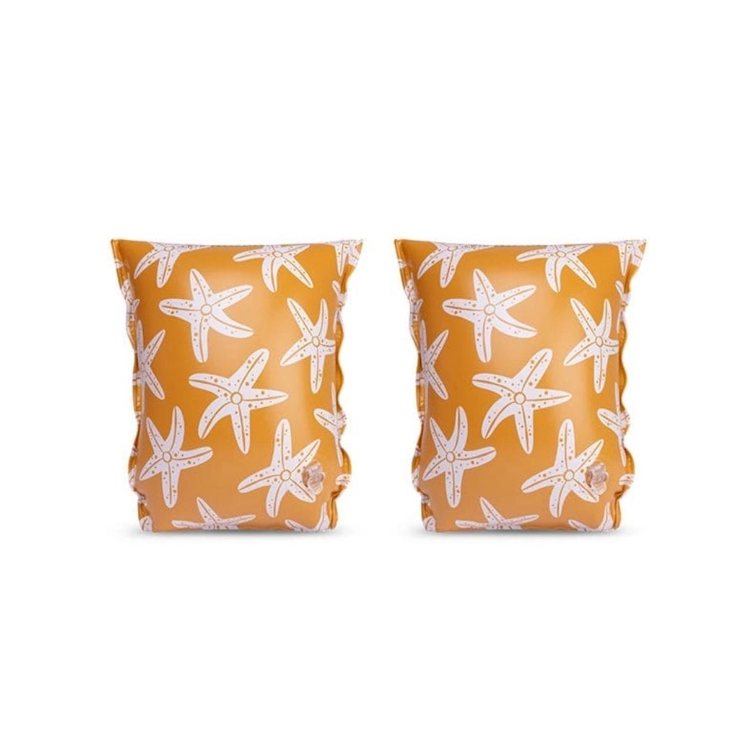 Schwimmflügel 'Seesterne' orange 2-6J