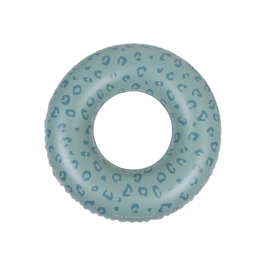 Schwimmring Ø 90 cm grün Leopard