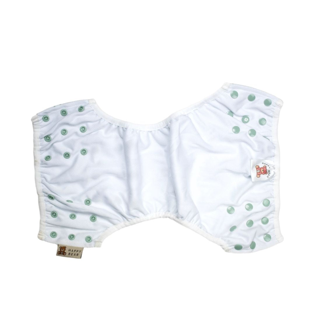 Badewindel mit Schnappverschluss 0-3J Onesize Botanical