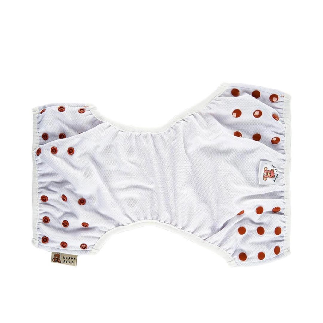 Badewindel mit Schnappverschluss 0-3J Onesize Wildtiere