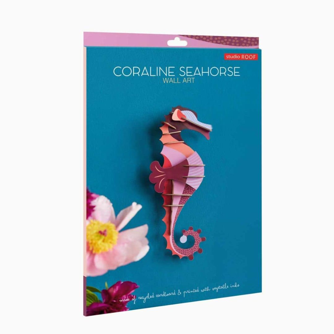 Studio Roof Wall Art 'Coraline Seahorse'