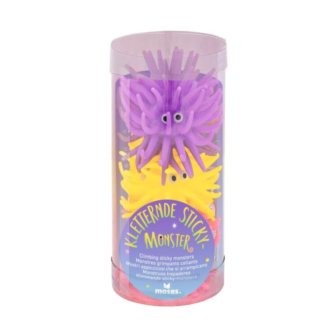 Set von 3 'Kletternde Sticky Monster'