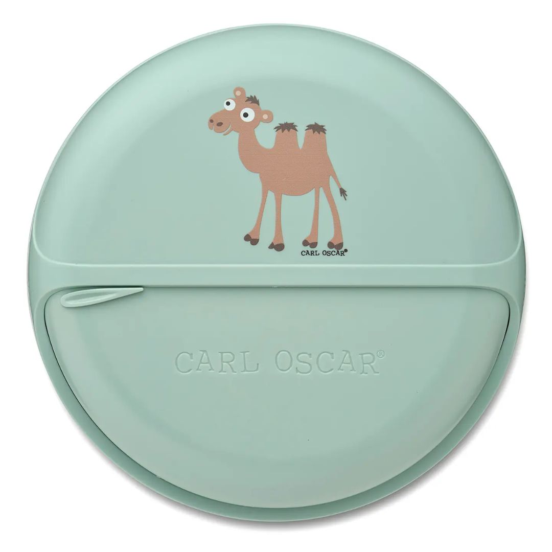 Bento Disc Lunchbox Kinder 'Kamel' mintgrün 18 cm
