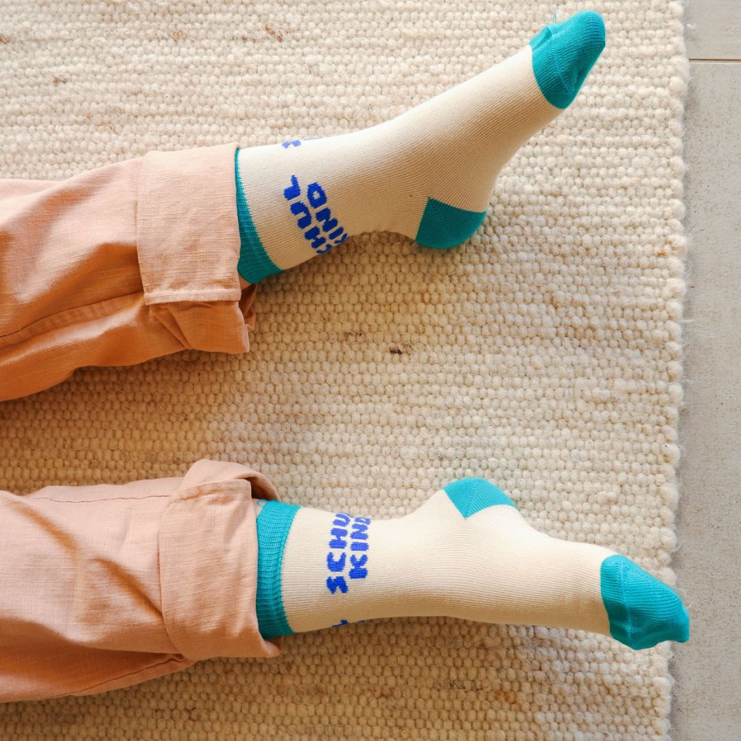 Socken 'Schulkind' blau