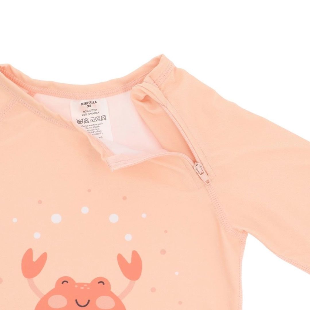 Sonnenschutz T-Shirt 'Krabbe korall' UPF 50+