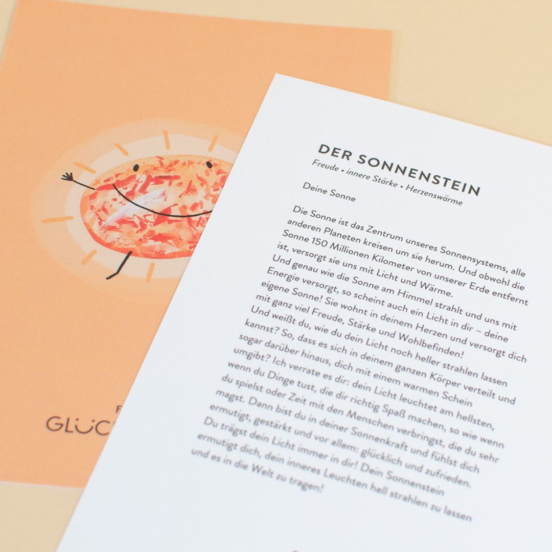 Glücklichstein Sonnenstein *Herzenswärme*