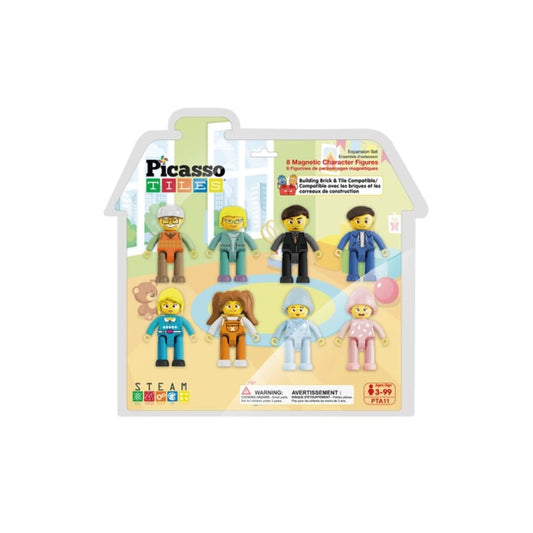 Magnetisches Spielzeug-Set 'Family' | 8-teilig