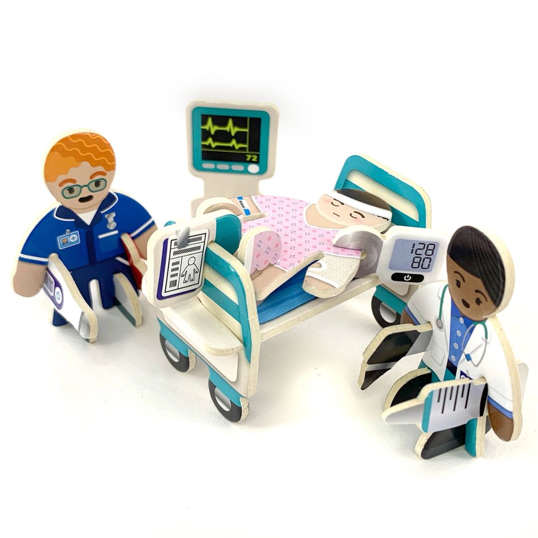 Spielset Steckspiel 'Krankenhaus' 6+