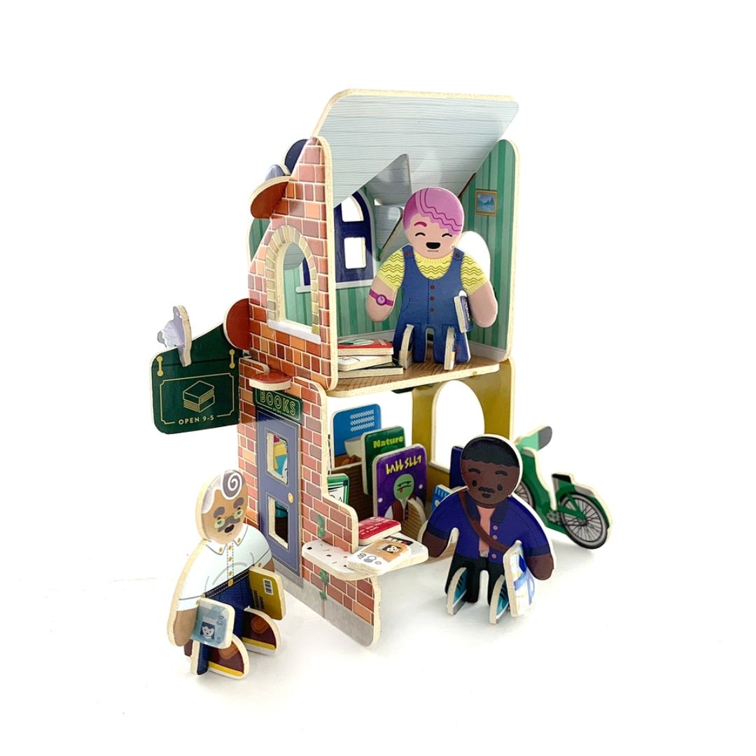 Spielset Konstruktionsset 'Bibliothek'