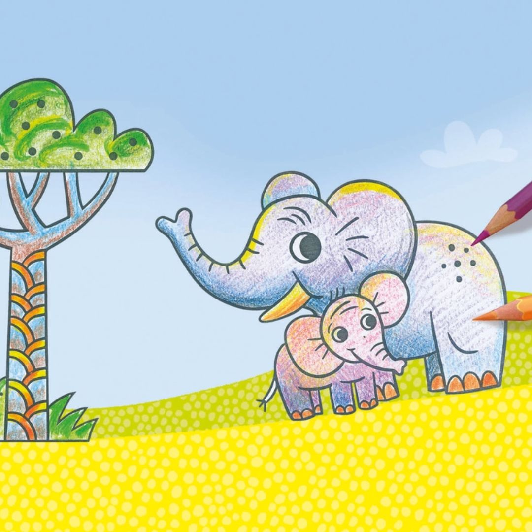Stempelset: 'Meine kleine Savanne'