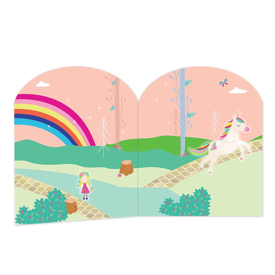 Sticker- und Spielbuch 'Rainbow Fairy'