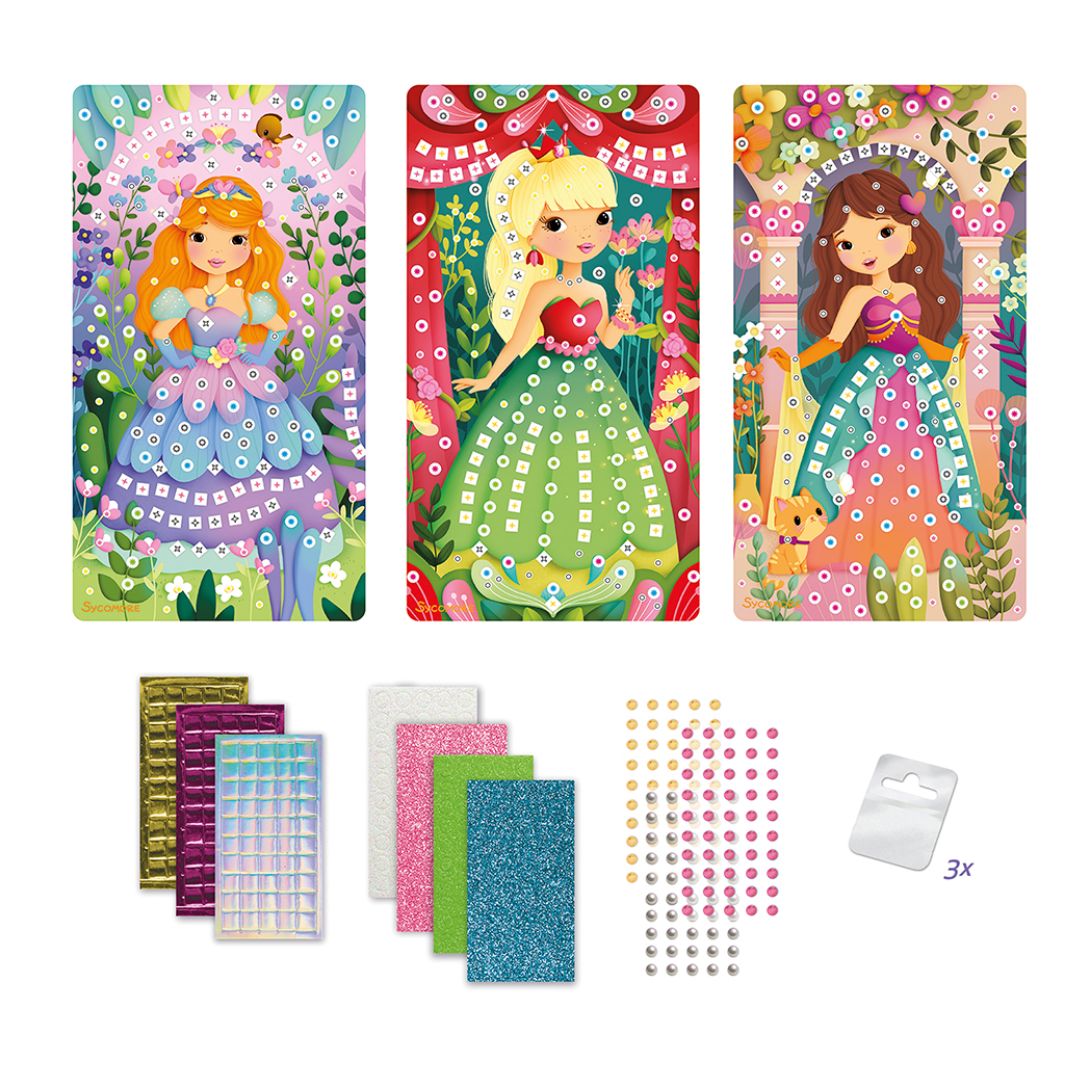 Stick & Fun Kinder Kreativset 'Mini Mosaik Prinzessinnen'