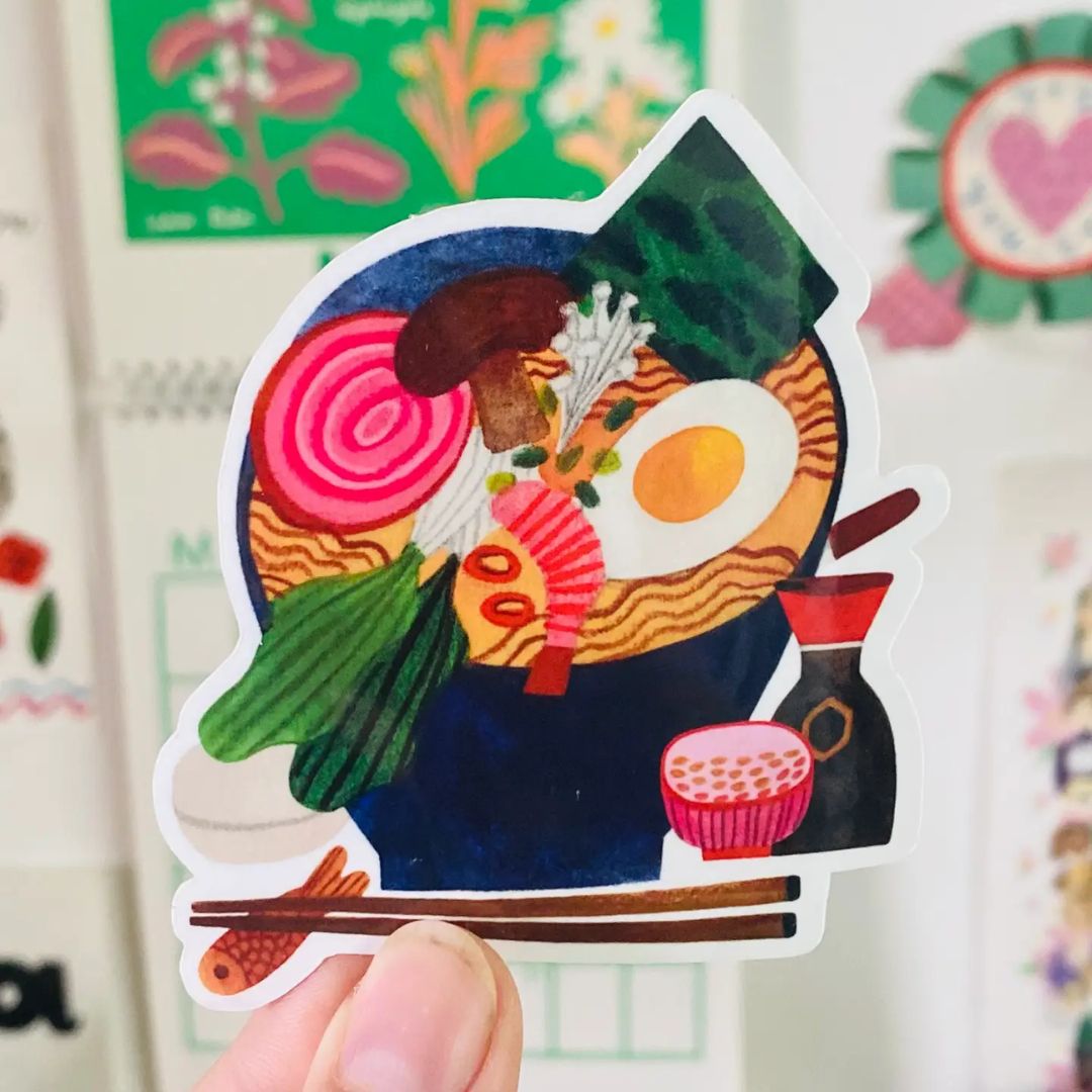 Sticker 'RAMEN SET'
