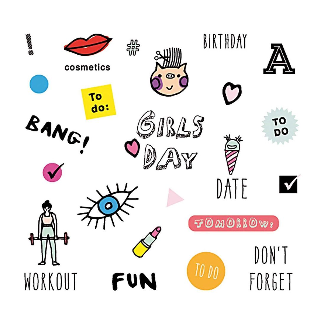 Stickerbuch blau 20 Blatt