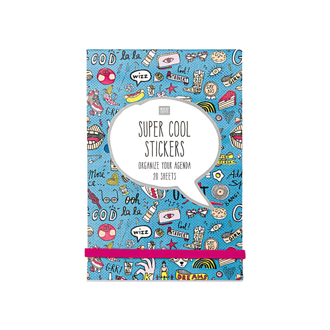 Stickerbuch blau 20 Blatt