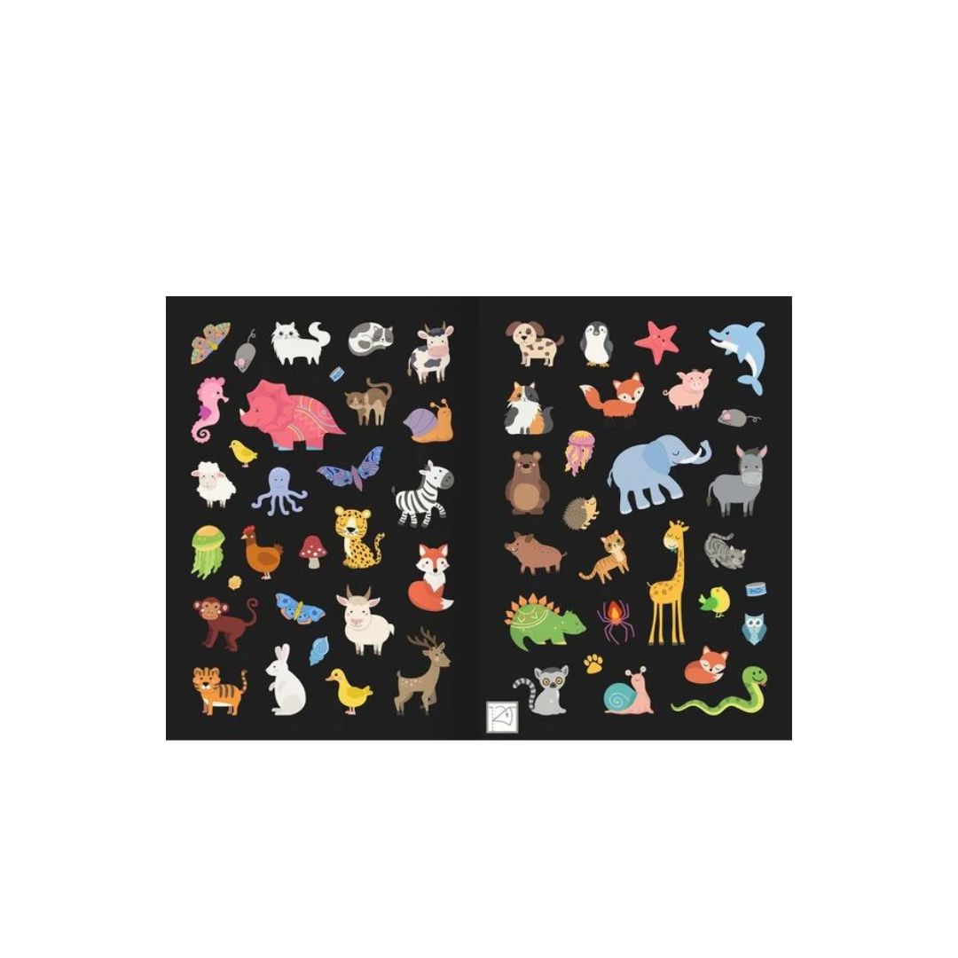 Leuchtsticker 'Tiere'