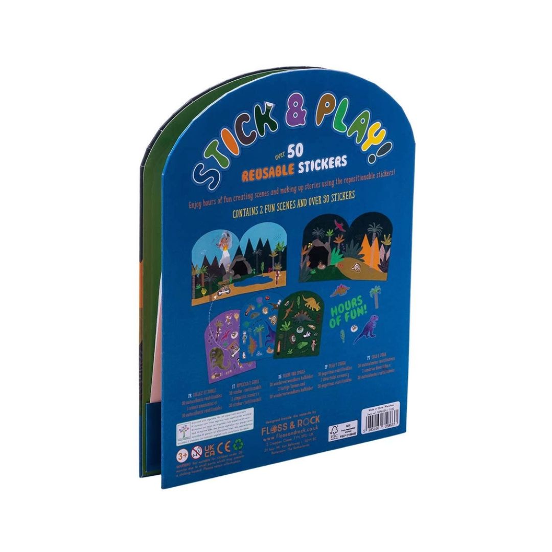 Sticker- und Spielbuch 'Dinos'