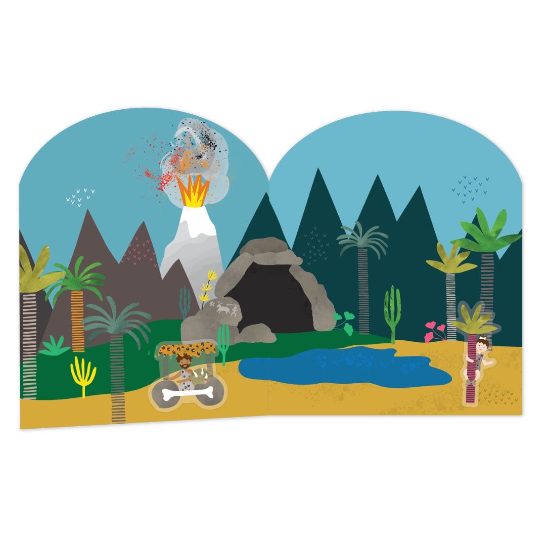 Sticker- und Spielbuch 'Dinos'
