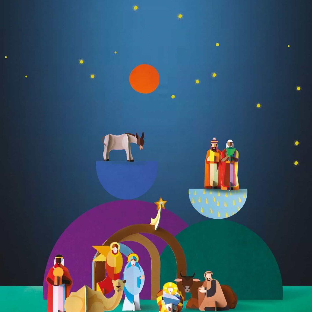 Studio Roof | Decoration Art 'Weihnachts Krippe'