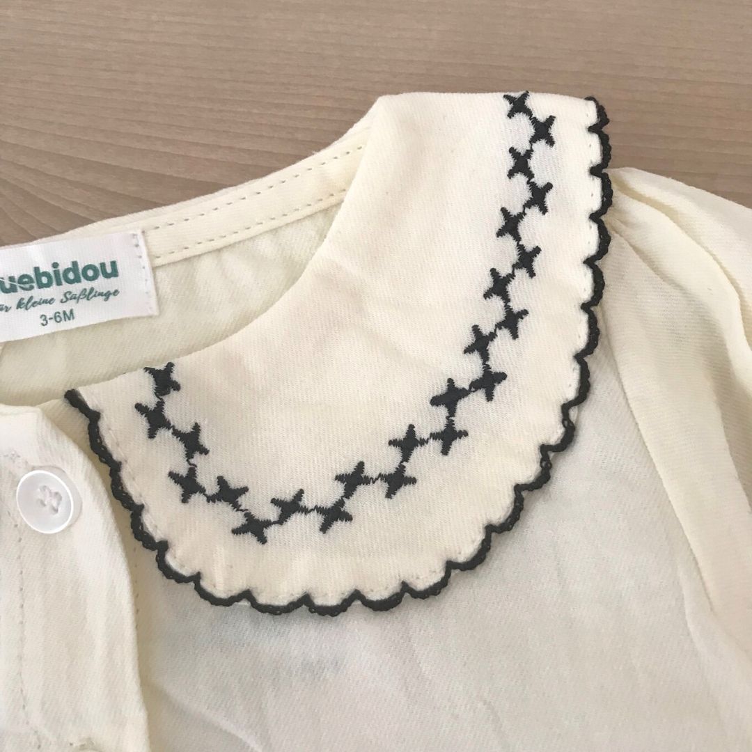 Outfit Set Overall kurz und Bluse