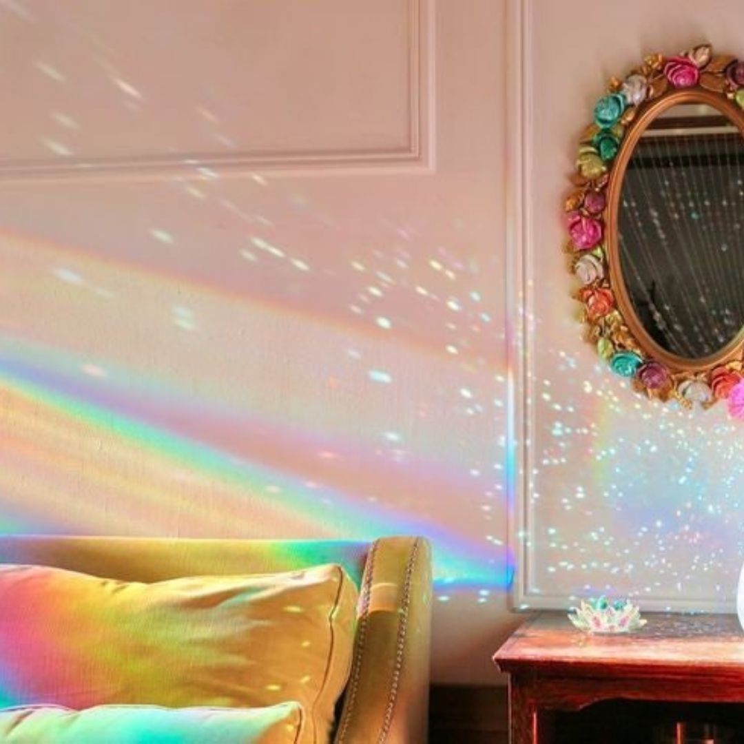 Suncatcher-Aufkleber 'Sonnenblume' Regenbogenmacher