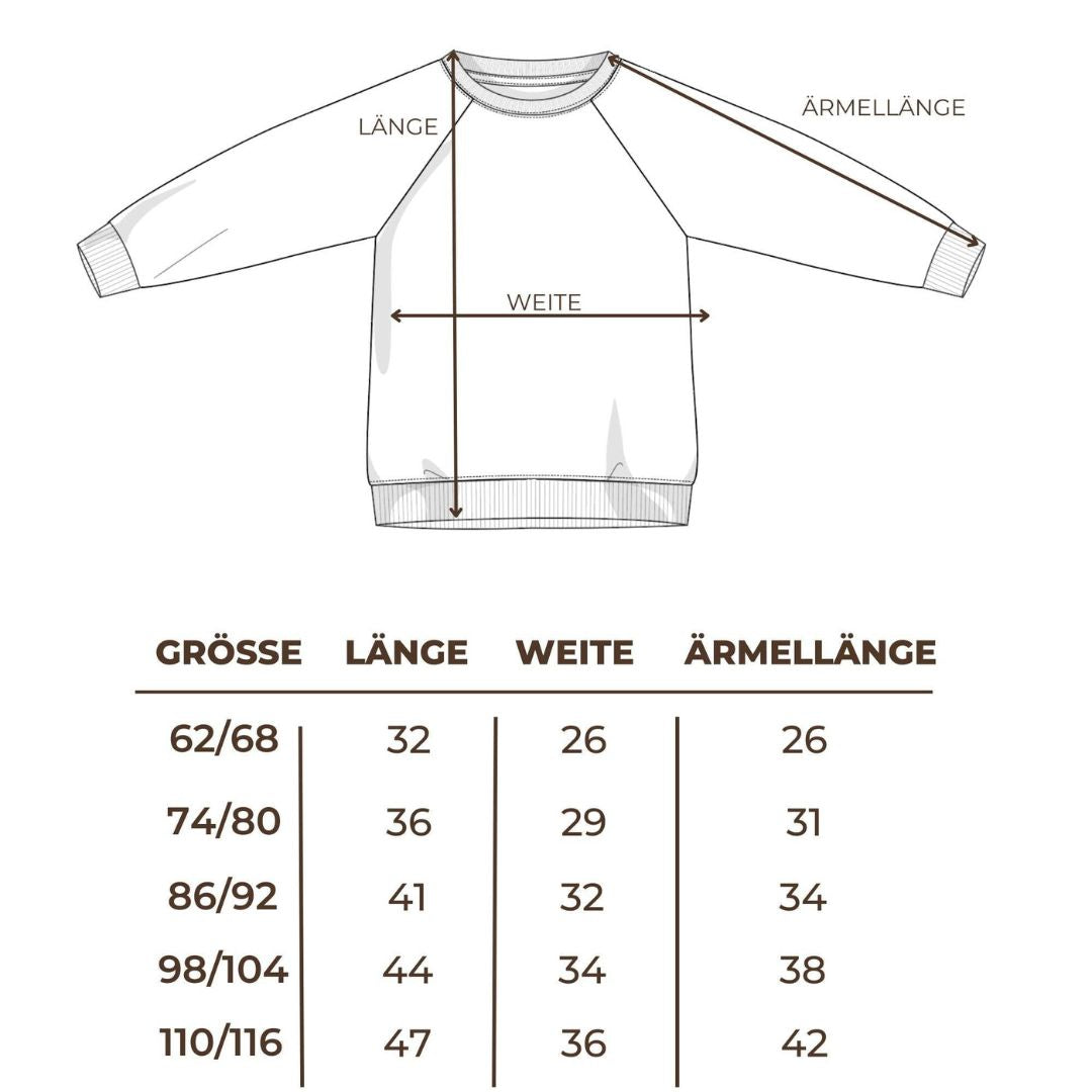 Sweatshirt in flieder mit Print "Dackel"