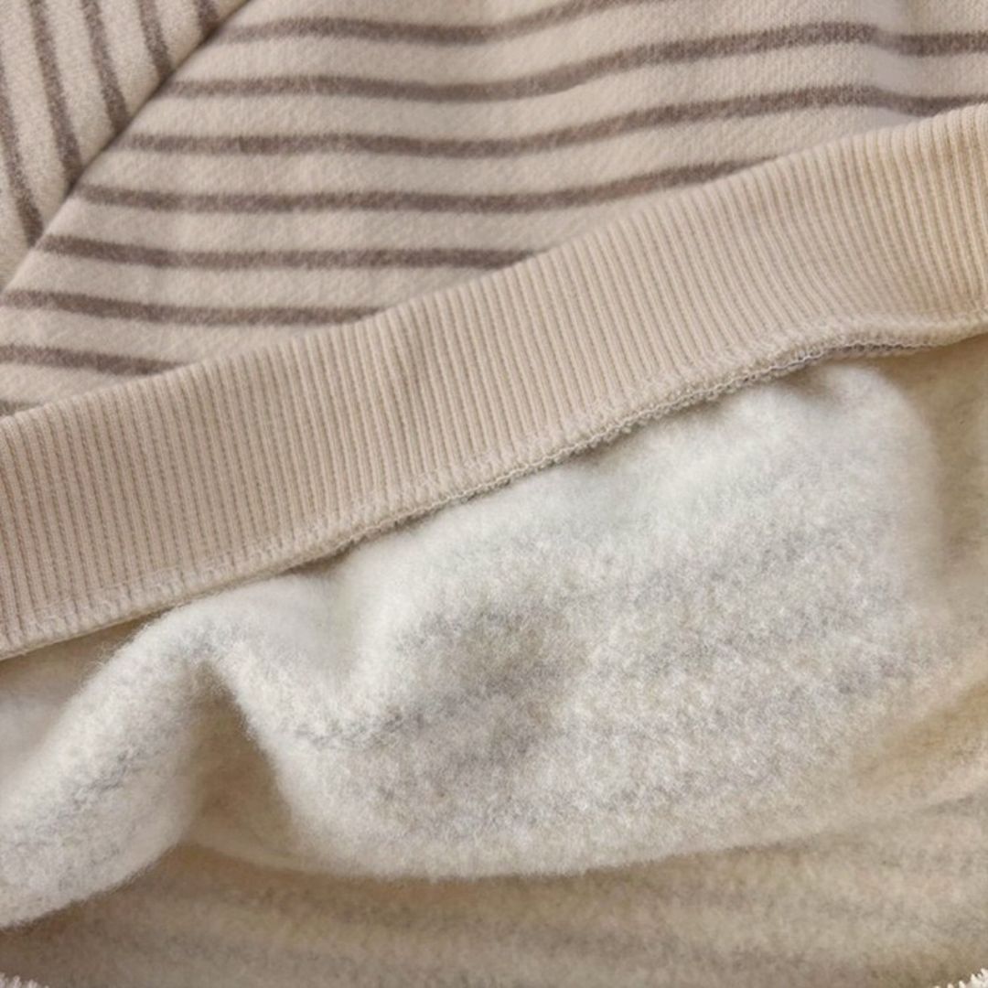 Sweatshirt 'Casual Stripes Pirate' beige