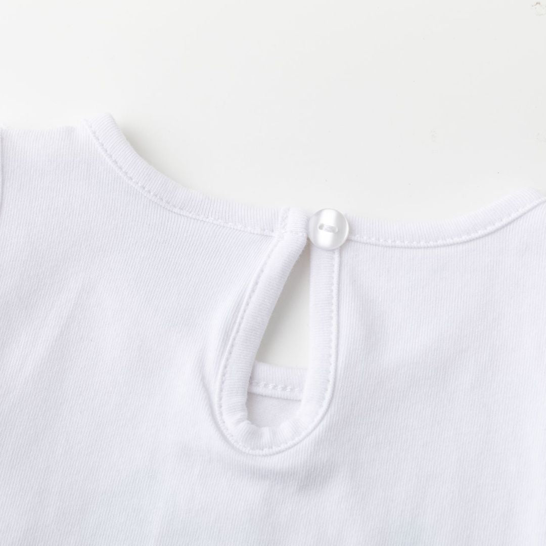 Sommershirt mit Mädchen Print