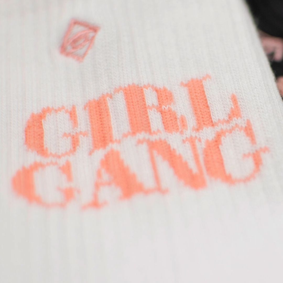 Tennis Socken für Erwachsene 'Girl Gang'