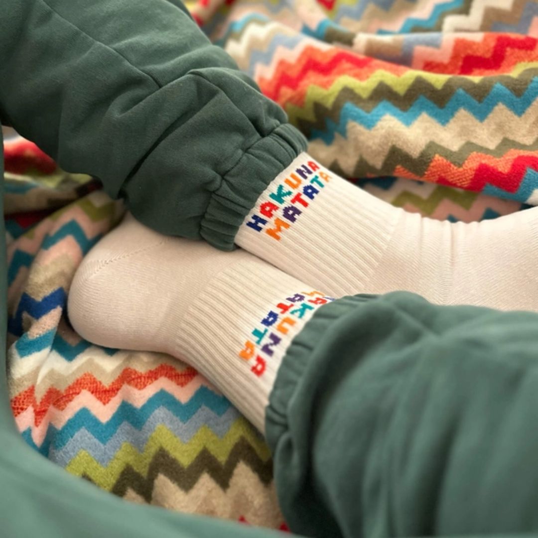 Tennis Socken für Erwachsene 'Hakuna Matata'