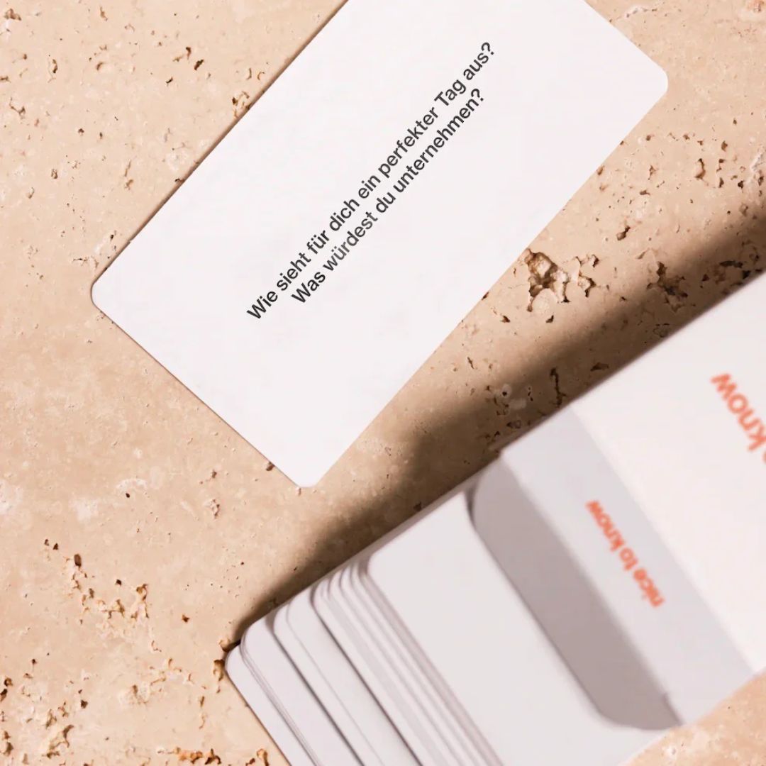 The Deep Talk 'Connecting Card Game'