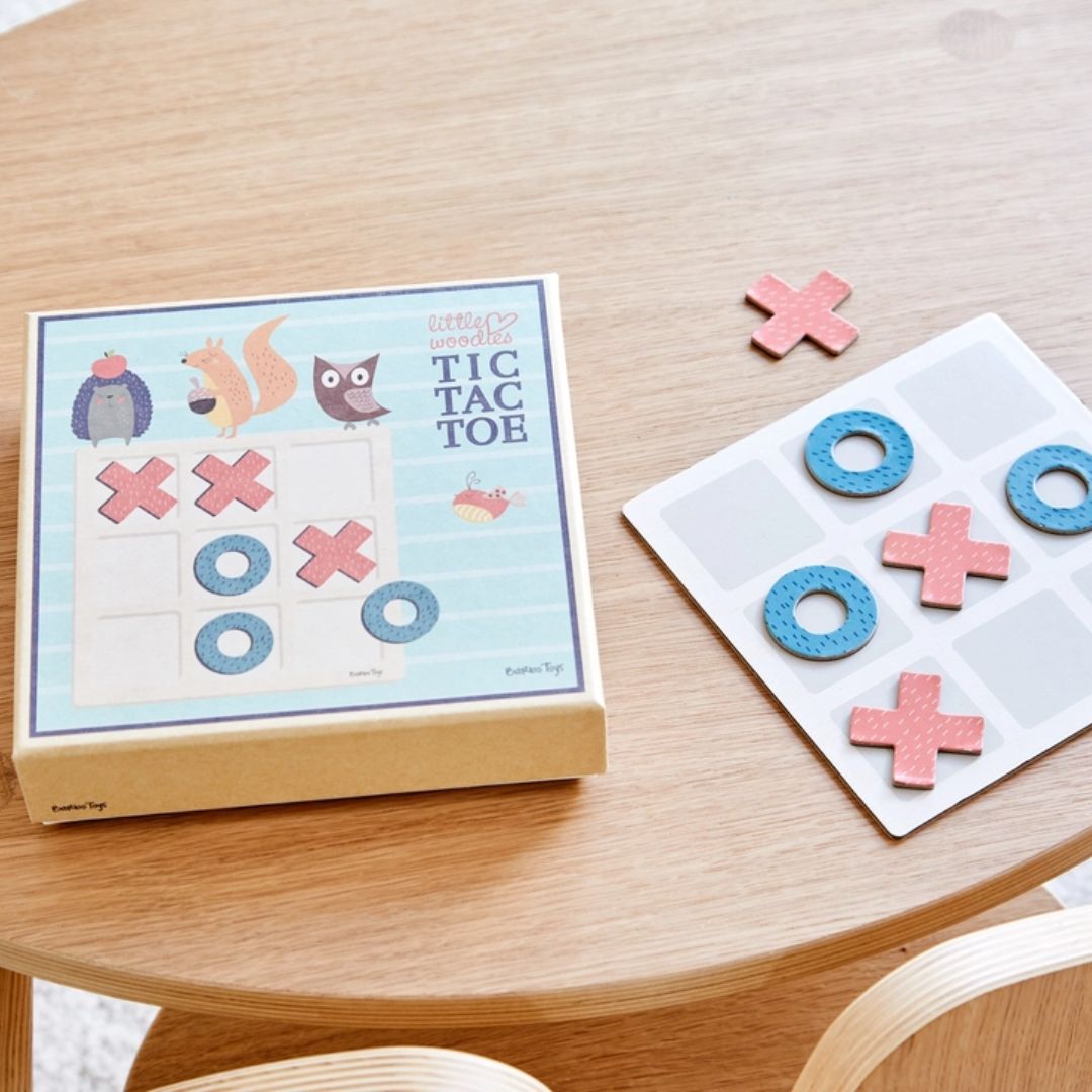 Kleine Woodies - Tic Tac Toe Spiel