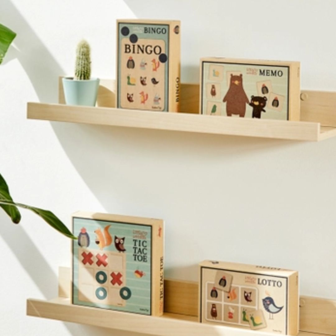 Kleine Woodies - Tic Tac Toe Spiel