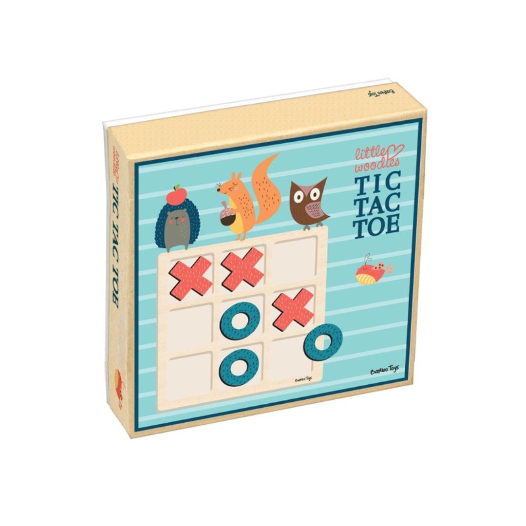 Kleine Woodies - Tic Tac Toe Spiel