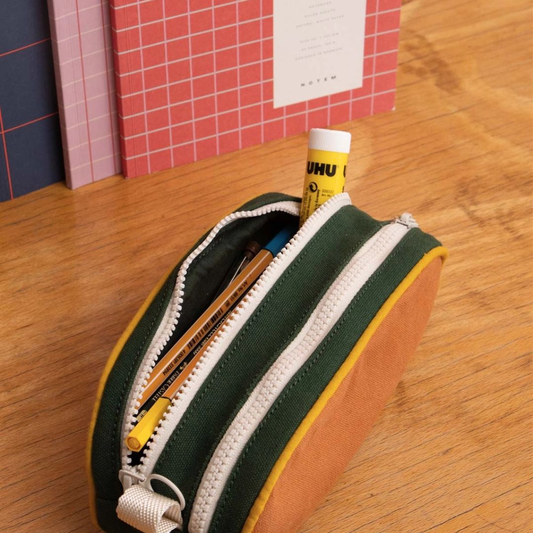 Tricolor-Etui 'Malo' elektrischblau