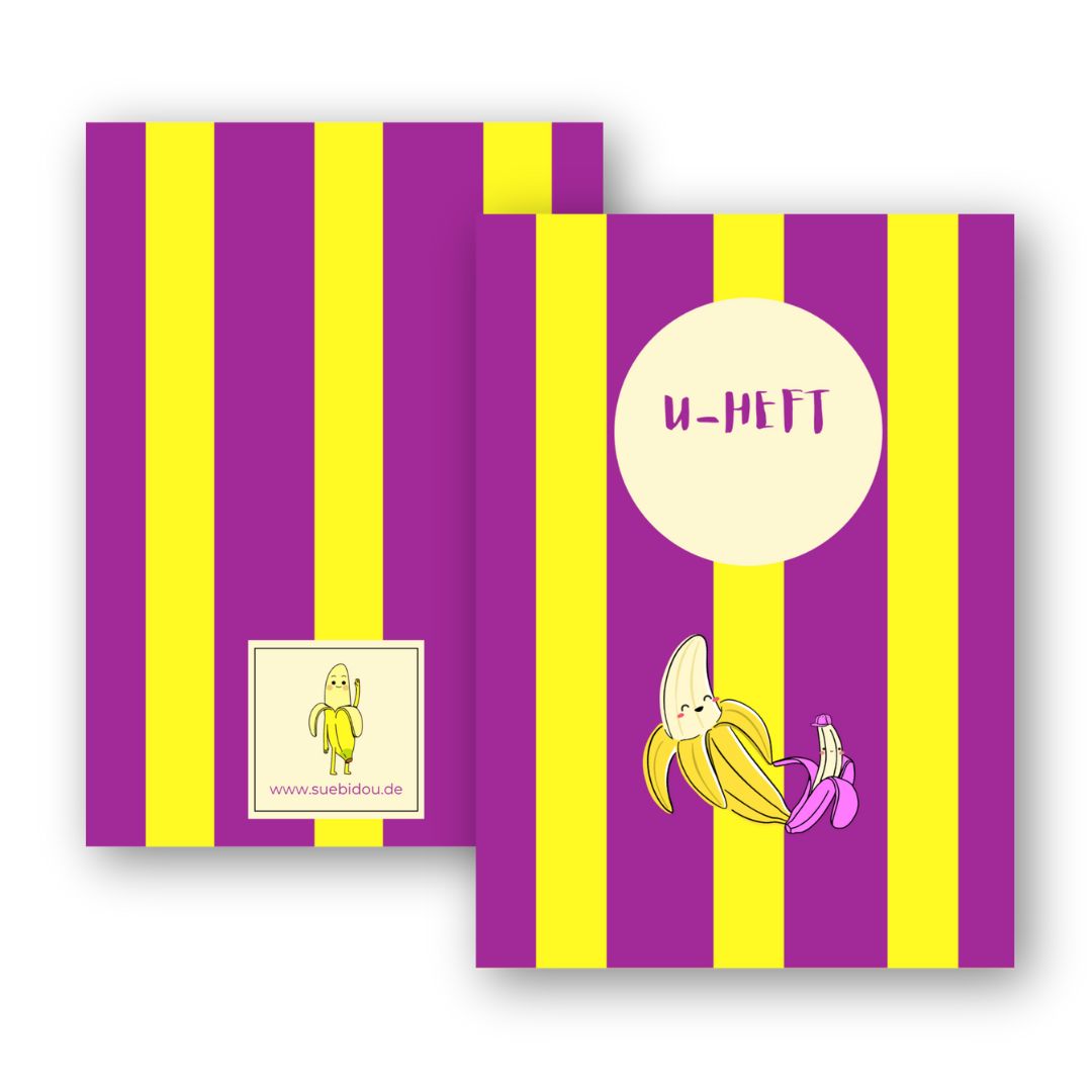 U-Heft Hülle "Going Bananas" personalisierbar