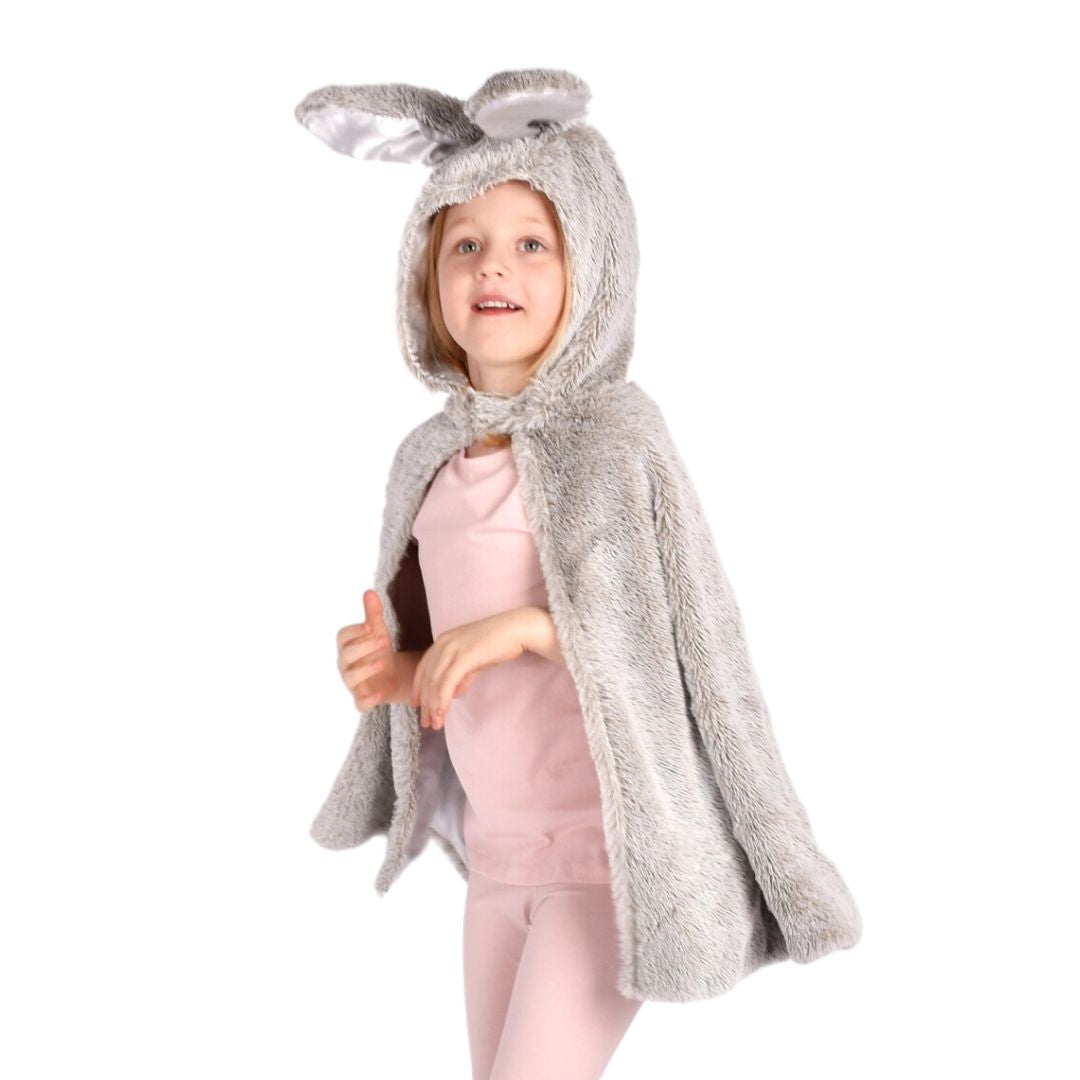 Cape 'Fluffy Hase' 98-128 cm / 3-8 Jahre