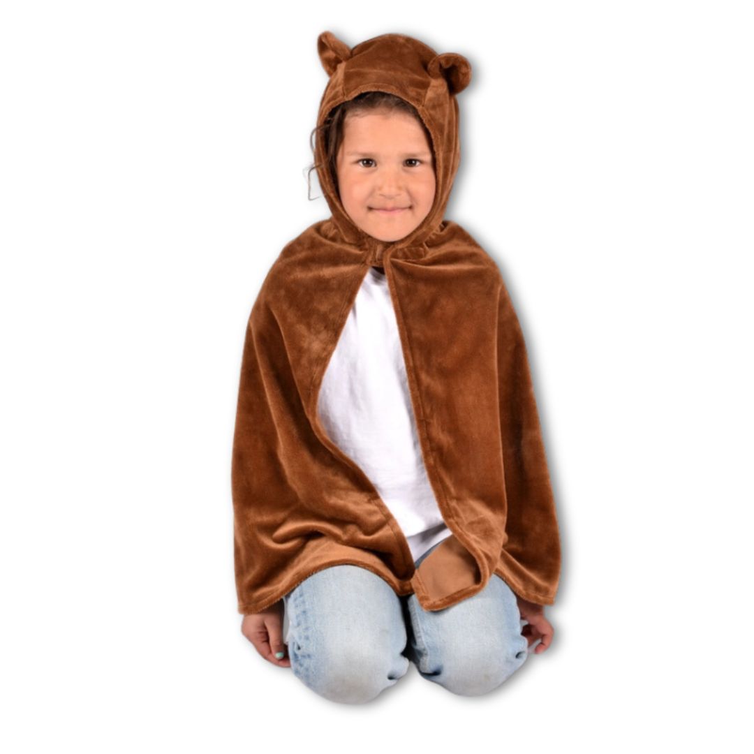 Cape 'Bär' 98-128 cm / 3-8 Jahre
