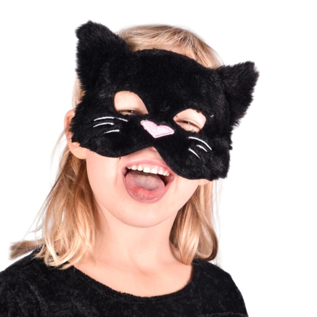 Verkleidungs-Maske für Kinder 'Katze' Onesize