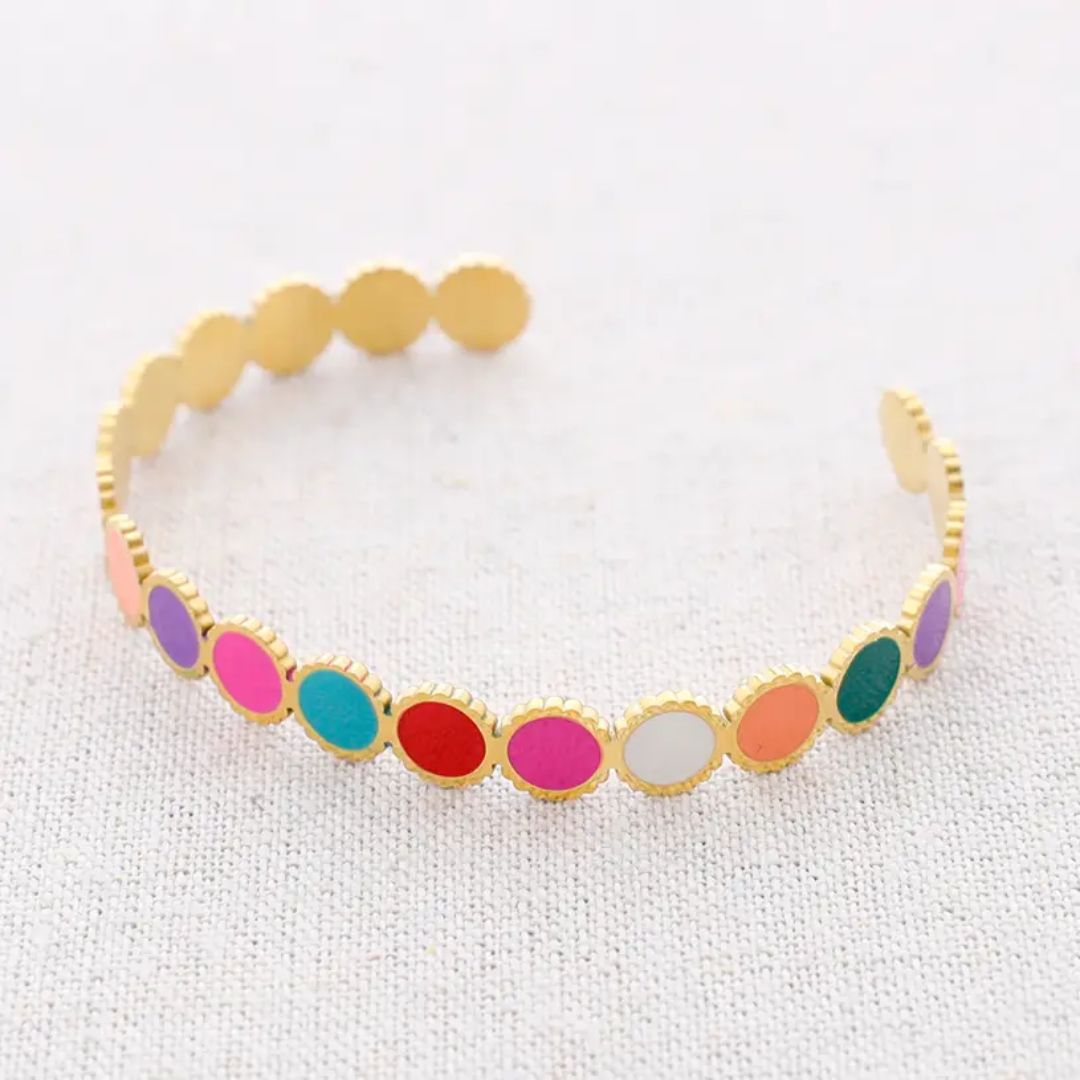 Verstellbares Damen Armband 'Circles'
