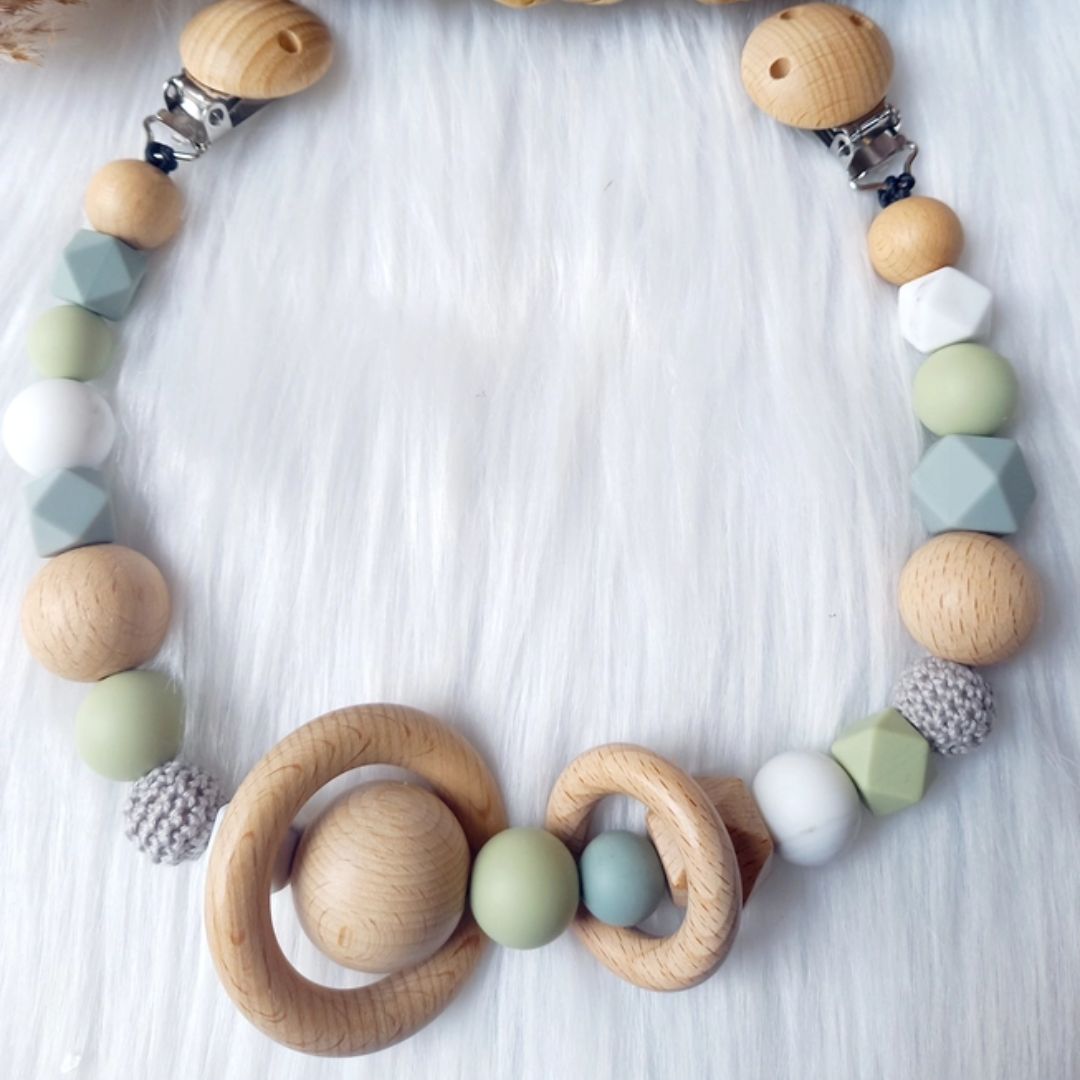 Wagenspanner Kinderwagenzubehör grün/blau