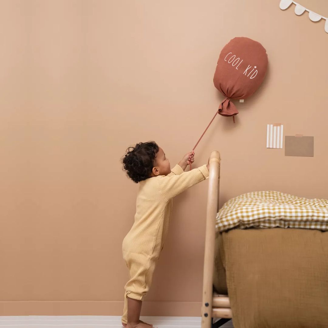 Wanddekoration Ballon rost personalisierbar