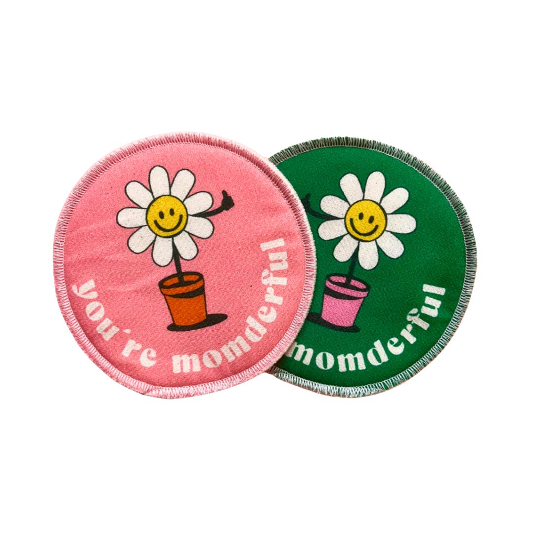 Waschbare Stilleinlagen 'MOMDERFUL' - 1 Paar
