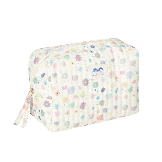 Waschtasche mit Blumenmuster
