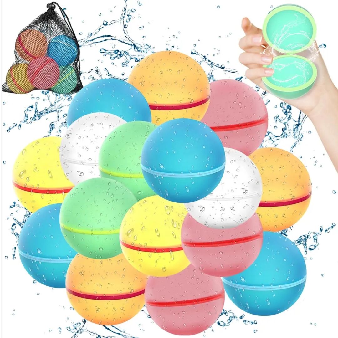 Wiederverwendbares Wasserbomben-Set 12 teilig