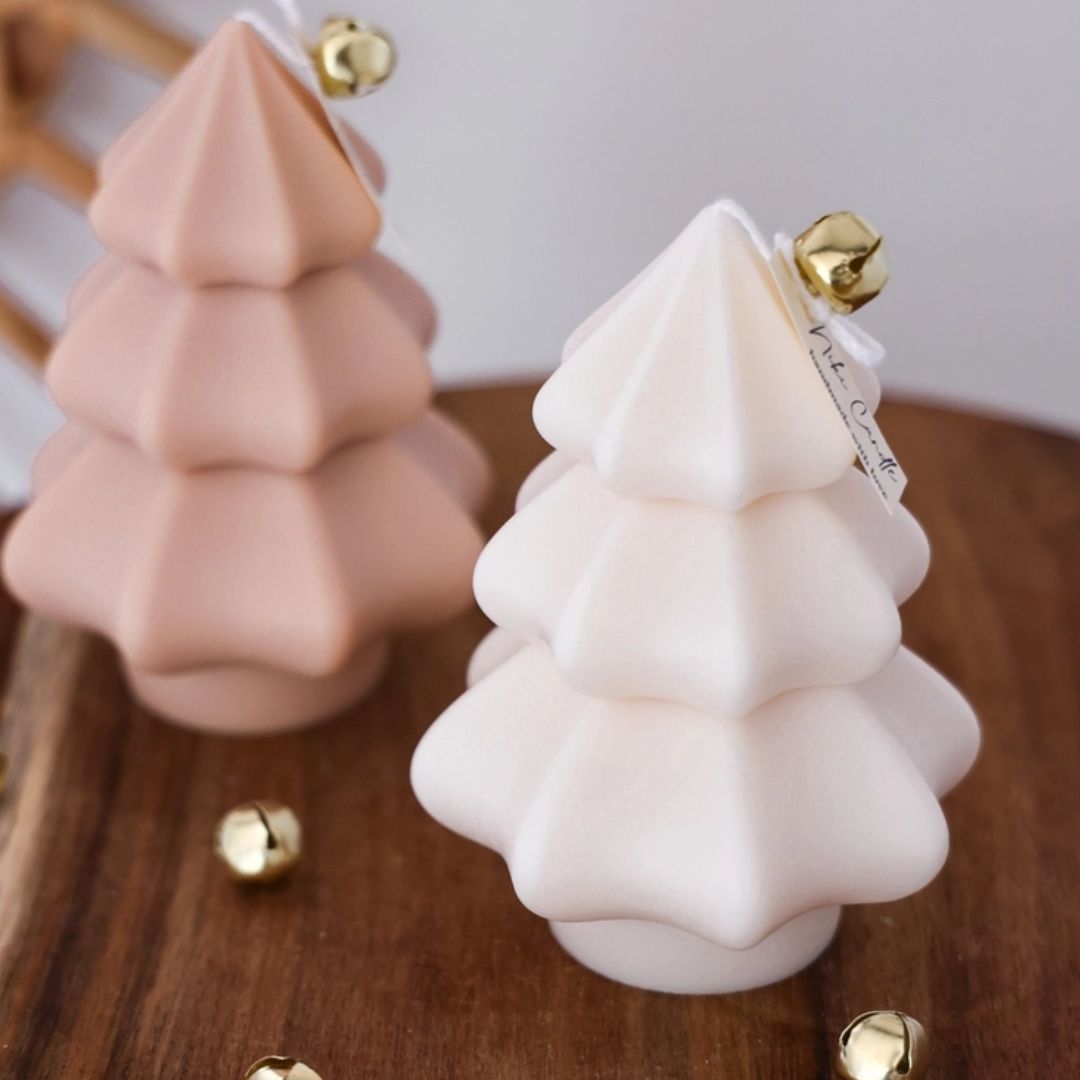 Weihnachtsbaum Kerze Classic natur