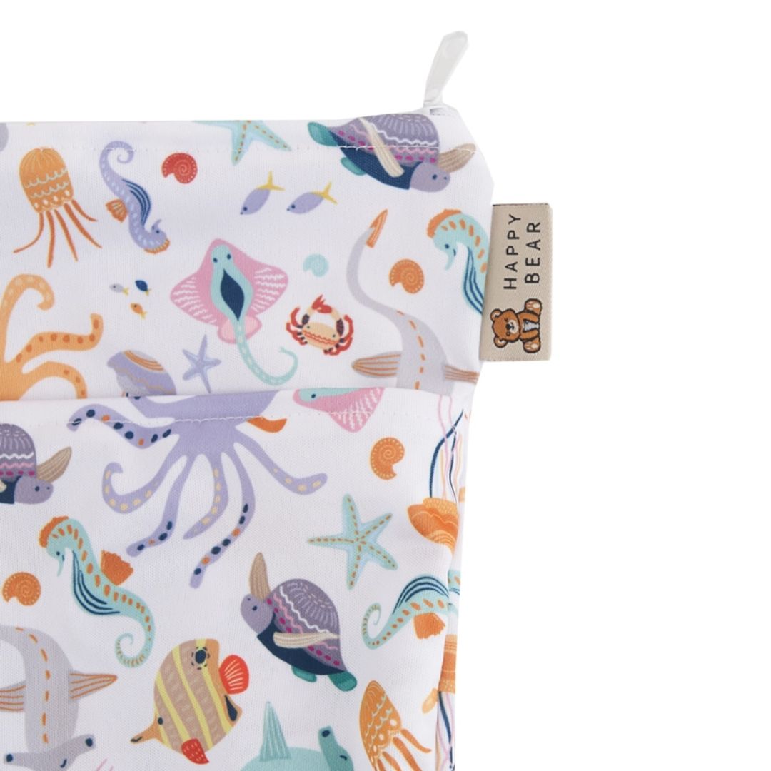 Wetbag Nasstasche mit 2 Fächern 30x40cm 'Marina'
