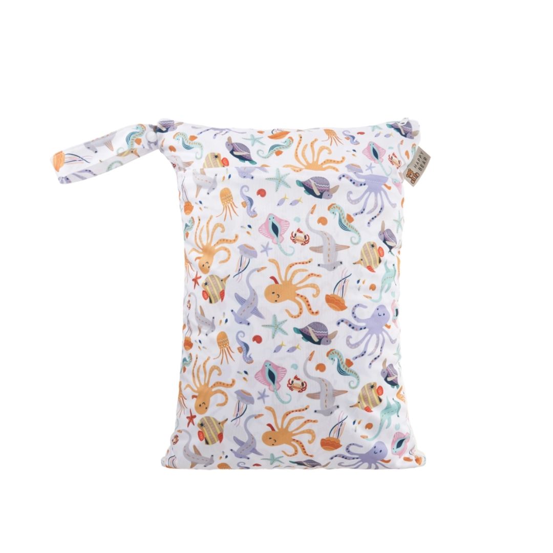Wetbag Nasstasche mit 2 Fächern 30x40cm 'Marina'